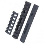 ERGO 10-SLOT ALUMINUM RAIL MOUNTING PLATFORM WITH RADIUSED ADAPTER BASE