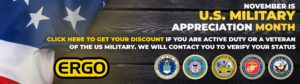I am an active duty or veteran of the US Military. Click here to get my discount.