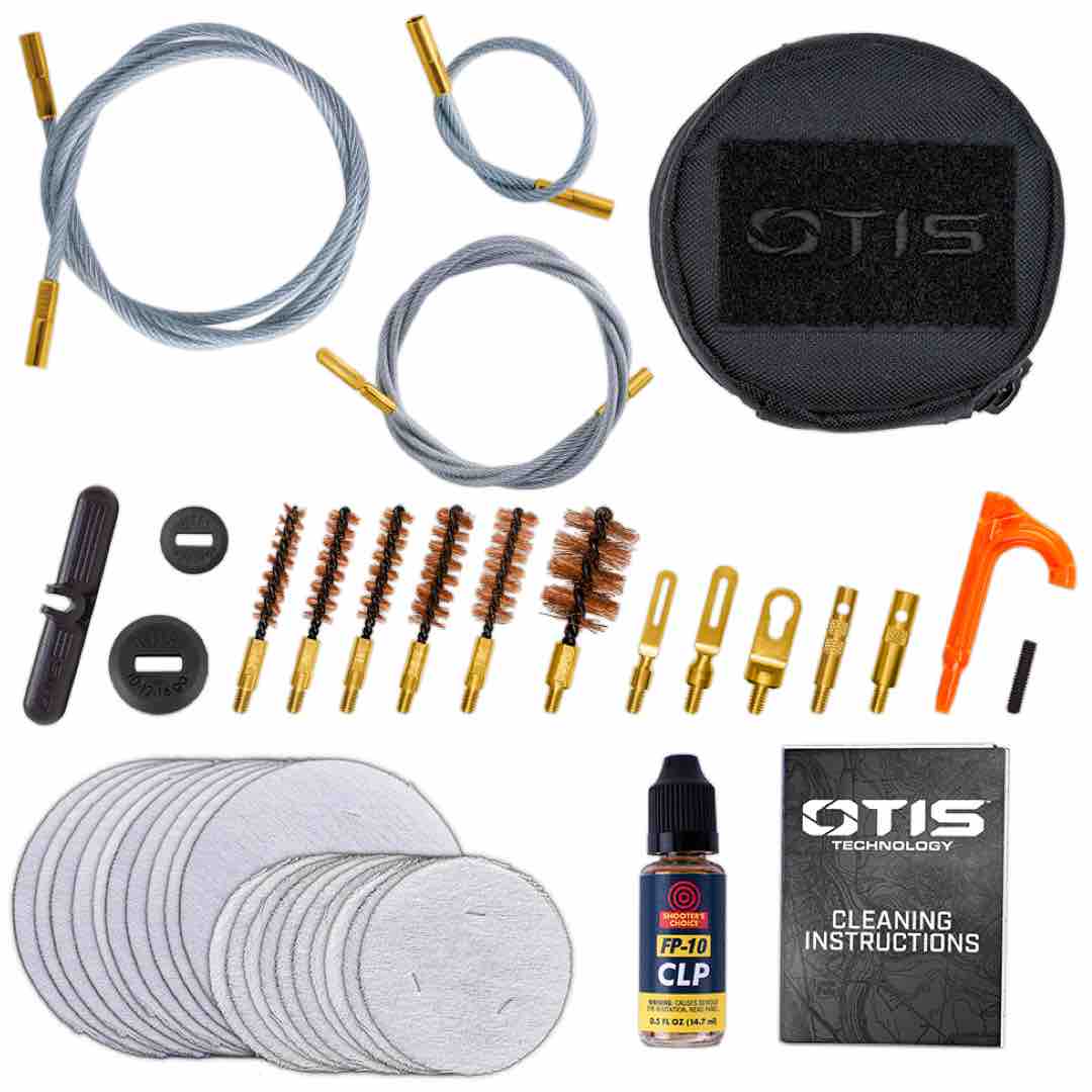 thumbnail image 2 of Otis 9mm Pistol Cleaning Kit - Military Coyote Brown MOLLE Case - Made In USA 2 of 3