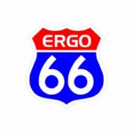ERGO Route 66 Sticker