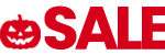 SALE with jack-o-lantern